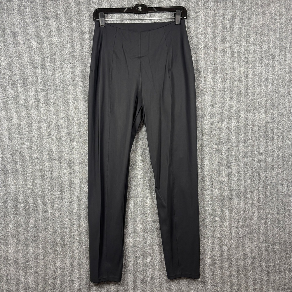 Lululemon City Sleek 5 Pocket High Rise Pant Womens 8 Black Seamed Trousers
